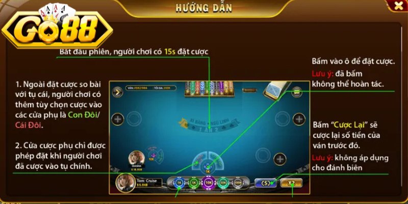 Nắm rõ về quy trình chơi xì dách Go88